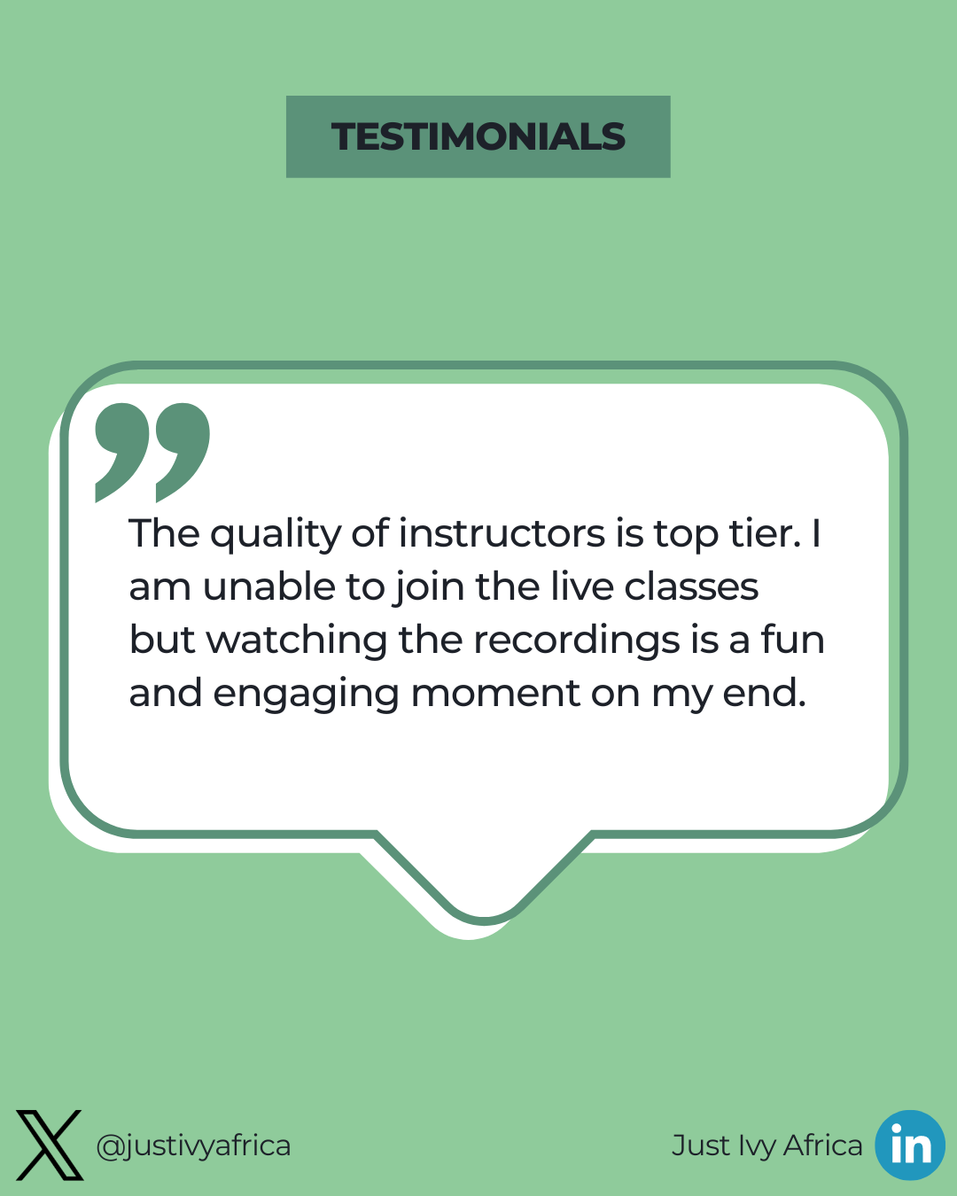 MS Course Testimonials 3