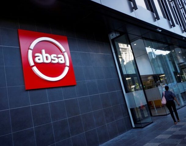 Image of Absa Bank Logo on a building