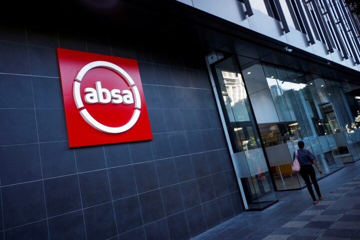 Image of Absa Bank Logo on a building