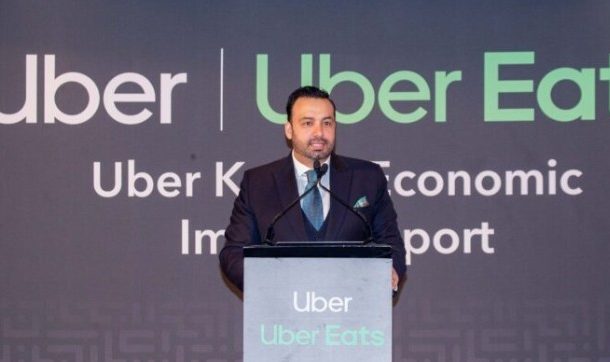 Imran Manji, Uber's Head of East Africa during the unveiling of economic reportin Nairobi on Teusday 26, 2024