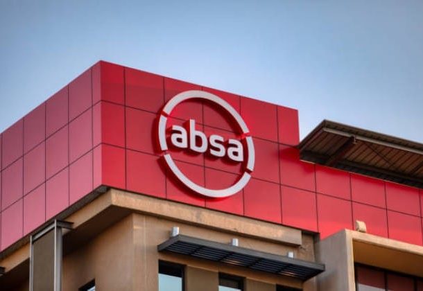 ABSA Bank logo on a building