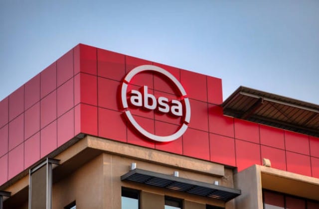 ABSA Bank logo on a building