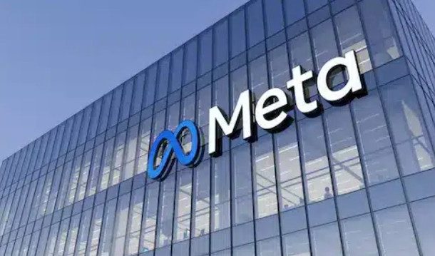 Photo of Meta Logo on a building