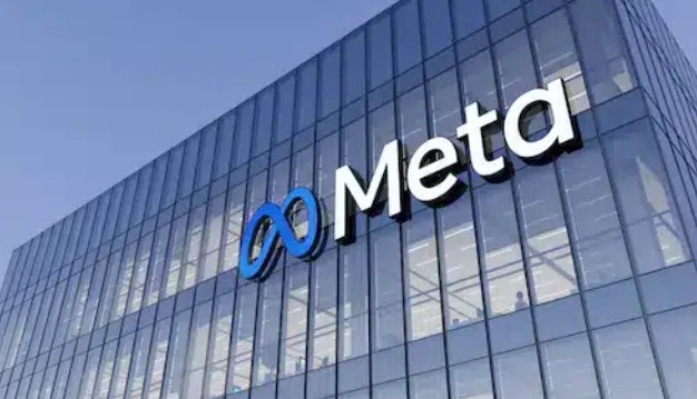 Photo of Meta Logo on a building